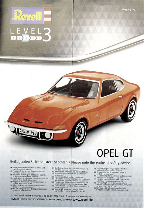 Opel Gt Revell