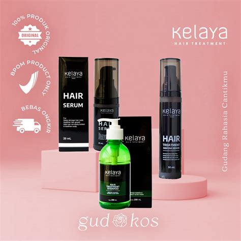 Jual KELAYA Hair Treatment Shampoo Shampo Sampo Hair Serum Minyak