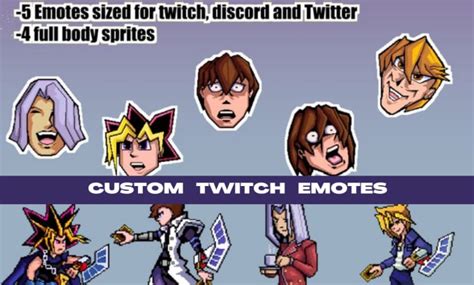 Draw Cute Custom Twitch Emotes Or Discord Emotes Logo Sub Badges And