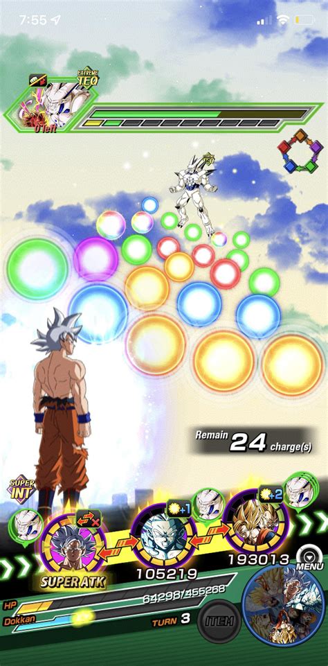 UI Goku transforming saved me : DBZDokkanBattle