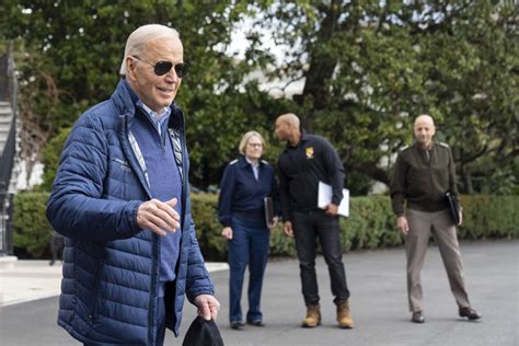 Biden Tours Collapsed Baltimore Bridge As Clearing Proceeds And