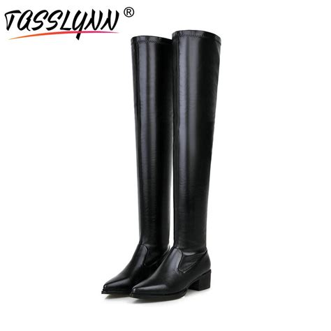 Tasslynn Femmes Bottes Chaussures D Hiver Femmes Carr S Talons