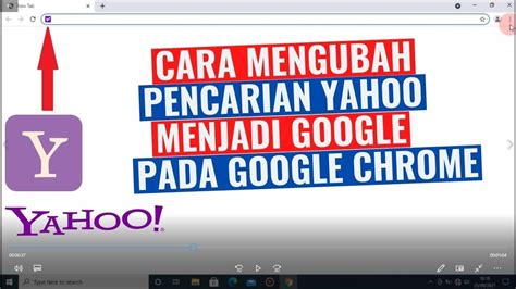 Cara Mengubah Mesin Pencarian Yahoo Menjadi Google Ll Google Chrome Ll