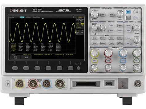 Siglent Sds Channel Dso With Mhz Bandwidth Oscilloscope