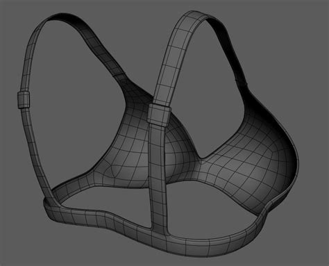 Bikini Top D Model Ma Obj Fbx Max Free D