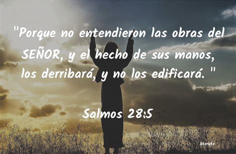 La Biblia Salmos 28 5