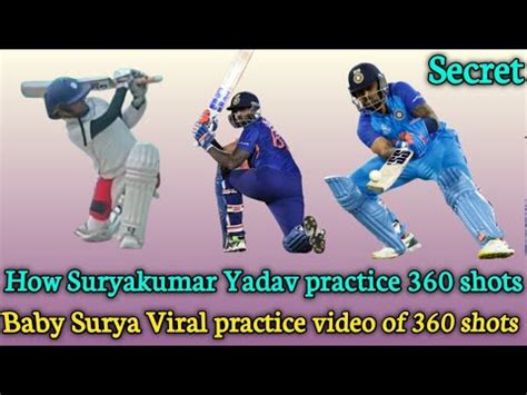 Suryakumar Yadav Shots Practice Baby Surya Viral