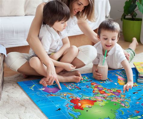 Kids Interactive World Map