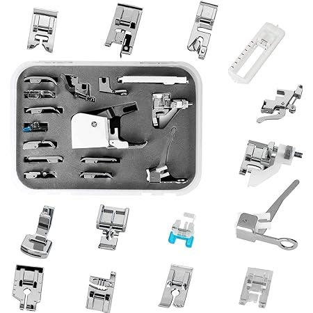 Piece Universal Sewing Machine Presser Walking Feet Kit Oem