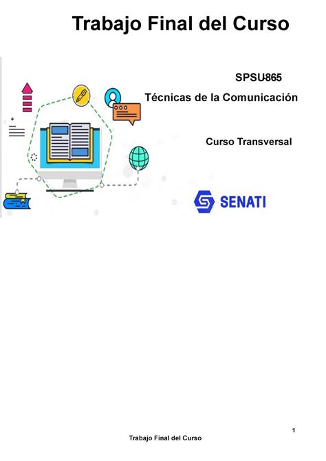 Entregable T Cnicas De La Comunicaci N Trabajo Final Del Curso