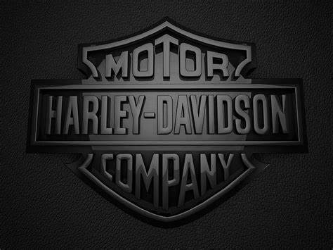 Harley Davidson D Logos Black Harley Davidson Logo Hd Wallpaper Pxfuel