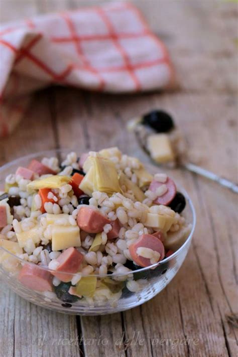 Insalata Fredda Di Orzo Perlato Il Ricettario Delle Vergare