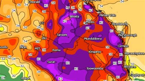 Queensland Weather Heatwave Conditions Tropical Humidity As