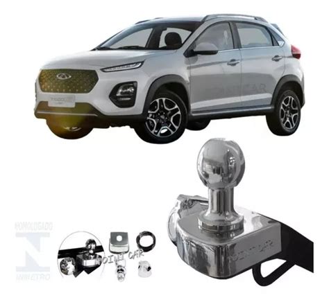 Engate Reboque Tiggo 3x Turbo Plus Pro 2021 2022 Reforçado