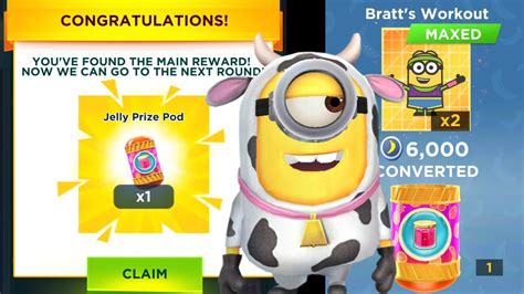 Minion Rush Stooart And Jelly Puzzle Rewards Claim Gameplay Walkthrough