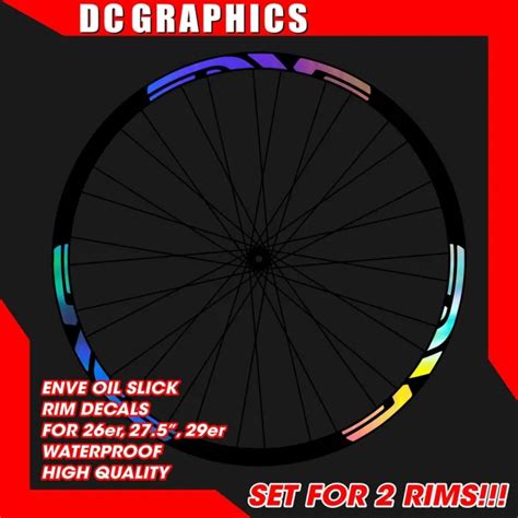 Xi Nan Enve Oil Slick Rim Sticker For Mtb Er Er Lazada Ph