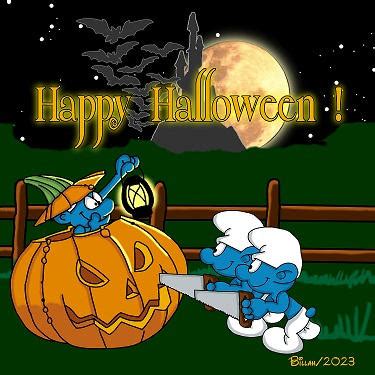 Smurf Halloween by bmbjr59 on DeviantArt