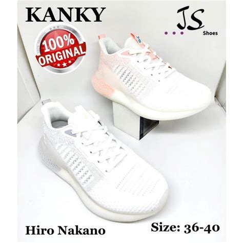 Jual Kanky Hiro Nakano Sepatu Sneakers Tali Wanita Dewasa Merk Kanky