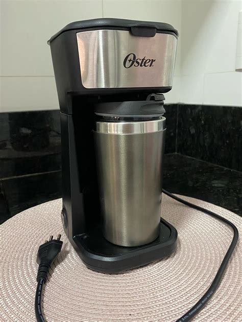 Cafeteira 2day Oster 2 em 1 Copo Térmico Inox 127v