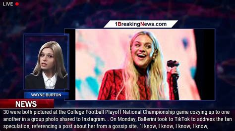 106796 Maincountry Star Kelsea Ballerini Addresses Rumored Chase Stokes