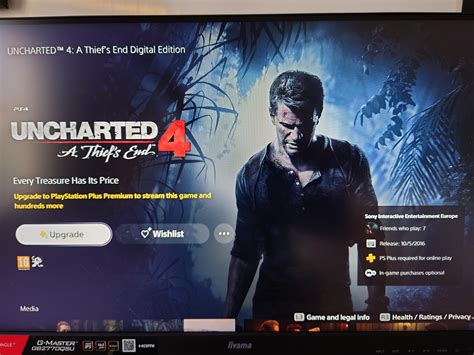 Uncharted 4 Is In The Playstation Plus Collection But Cant Be Added To