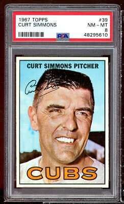 Curt Simmons Card Topps Psa Ebay