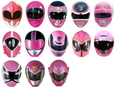 Pink Power Ranger Samurai Mask