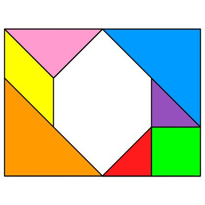 Tangram Incomplete Rectangle Tangram Solution Providing