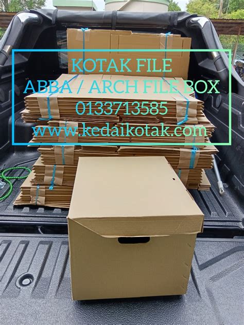 Kotak File Kotak Dokumen Abba Arch File Box Hobbies Toys