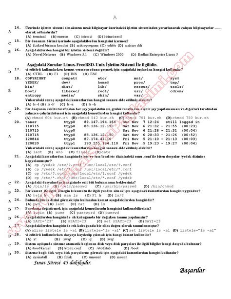 Letim Sistemleri Ve Uyg Vize Sorular Cevaplar Sayfa Vize Ve