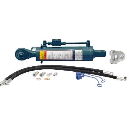 Hydr Oberlenker Set Kat 2 2 Gabelkopf Kugelkopf Arbeitslänge 600 880mm