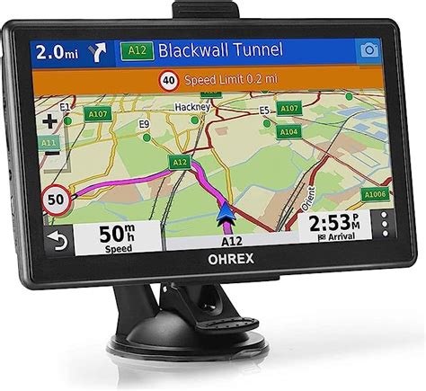 OHREX GPS Navigation For Truck Car With Bluetooth 7 Inch GPS For Truck