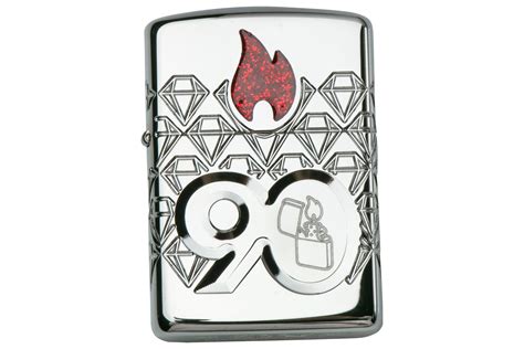 Zippo Collectible Of The Year Th Anniversary Argent