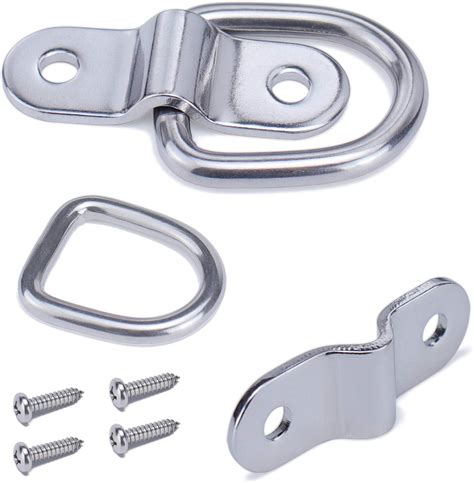 Amazon Muzata D Ring Tie Down Stainless Steel Heavy Duty