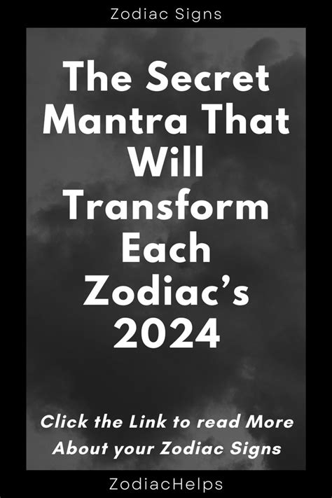 The Secret Mantra That Will Transform Each Zodiacs Aquarius