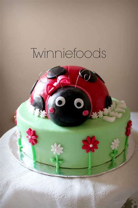 Ladybug Cake - TwinnieFoods