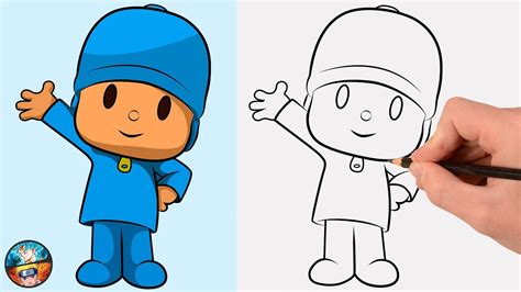 Como Desenhar O Pocoyo Passo A Passo Como Dibujar A Pocoyo Passo A My