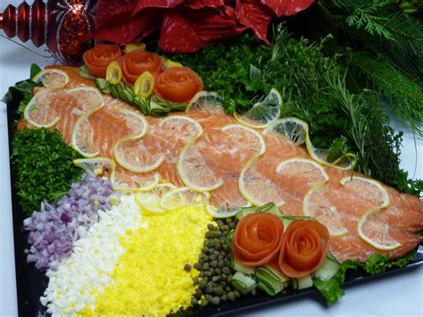 Catering By Kowalskis Applewood Smoked Salmon Platter Catering