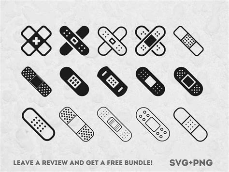 Band Aid Svg Svg Files For Cricut Medicine Clipart First Aid