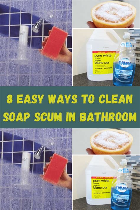 Dread Cleaning The Shower These 8 Easy Ways To Clean Soap Scum Will