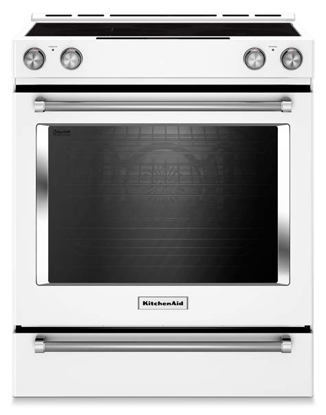 Kitchenaid 7 1 Cu Ft Slide In Induction Range At Leslie Nelson Blog