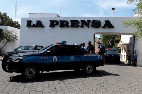 La Prensa el principal diario de Nicaragua es allanado en un apagón