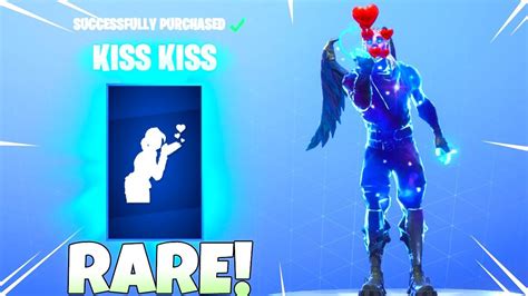 Another Rare Emote Released Kiss Kiss New Item Shop Fortnite Battle