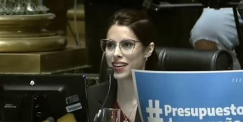 Diputada Rebeca Fleitas La Libertad Avanza Al Respecto De La Sesión