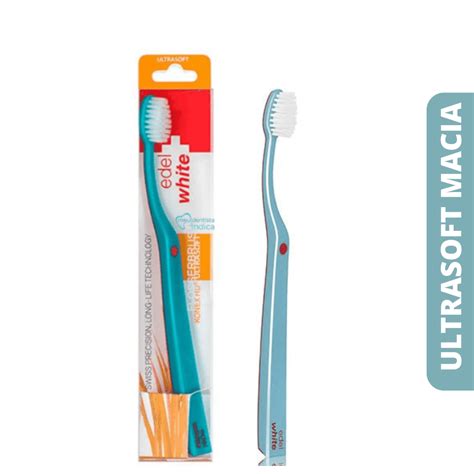 Escova Dental Flosserbrush Edel White UltraSoft 1 Unidade