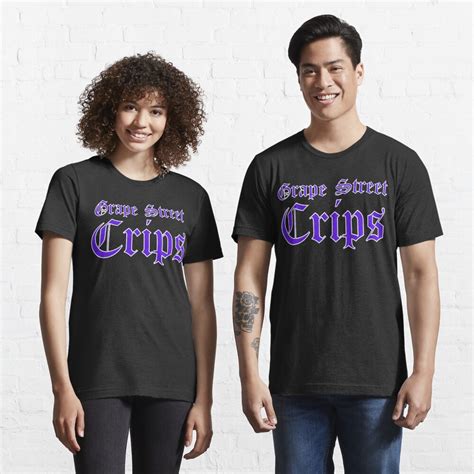 "Grape Street Crips" T-shirt for Sale by DIRTYDUNNZ | Redbubble | crip ...