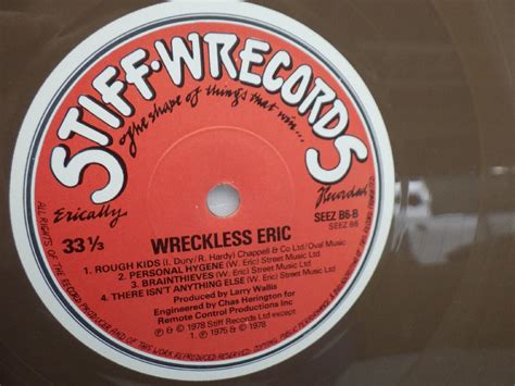 Yahoo オークション Wreckless EricWreckless EricLP12インチ