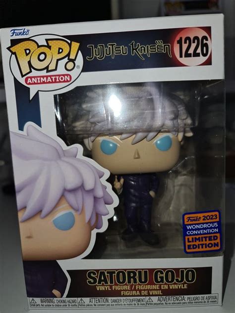 Funko Pop Jujutsu Kaisen Satoru Gojo 1226 Convention 2023 Acheter