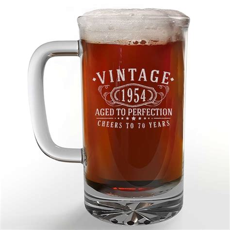 Vintage Beer Glasses Etsy