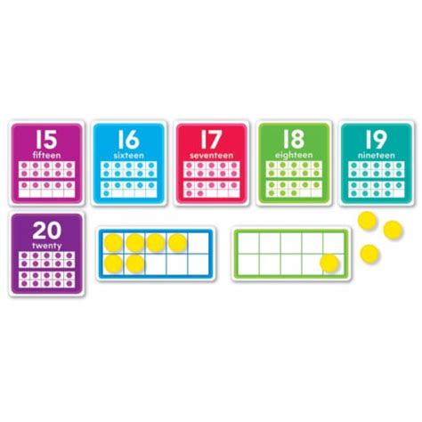 Scholastic Teaching Solutions 0 20 Numbers Set Bulletin Board Set 43